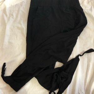 Harem Ankle Tie Pants